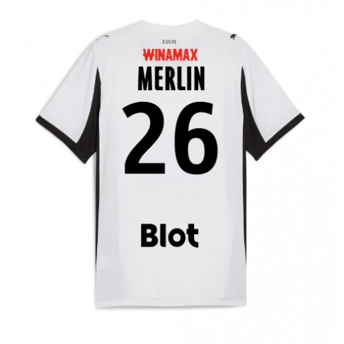Stade Rennais Quentin Merlin #26 Replika Bortatröja 2025-26 Kortärmad
